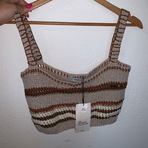 Zara crop crouched top